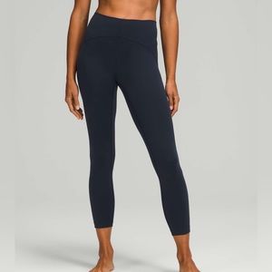 Lululemon Instill Leggings Tights 25” Size 4 - True Navy